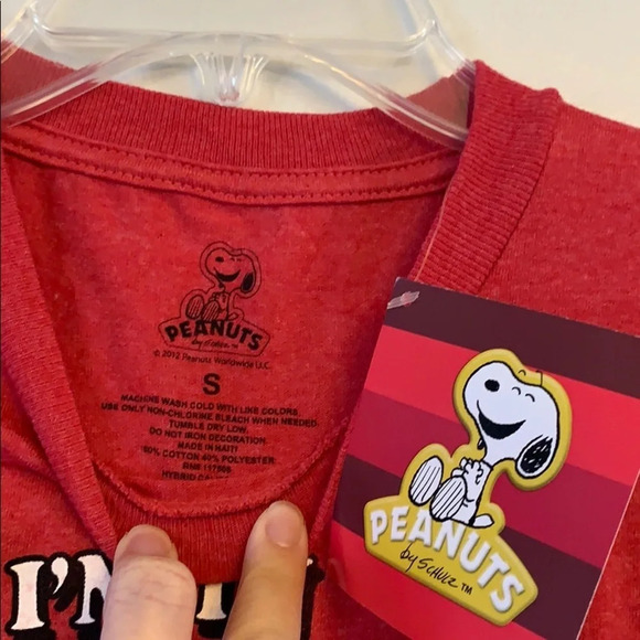 Peanuts - “I’m in Charge” graphic tshirt, S - Picture 3 of 3